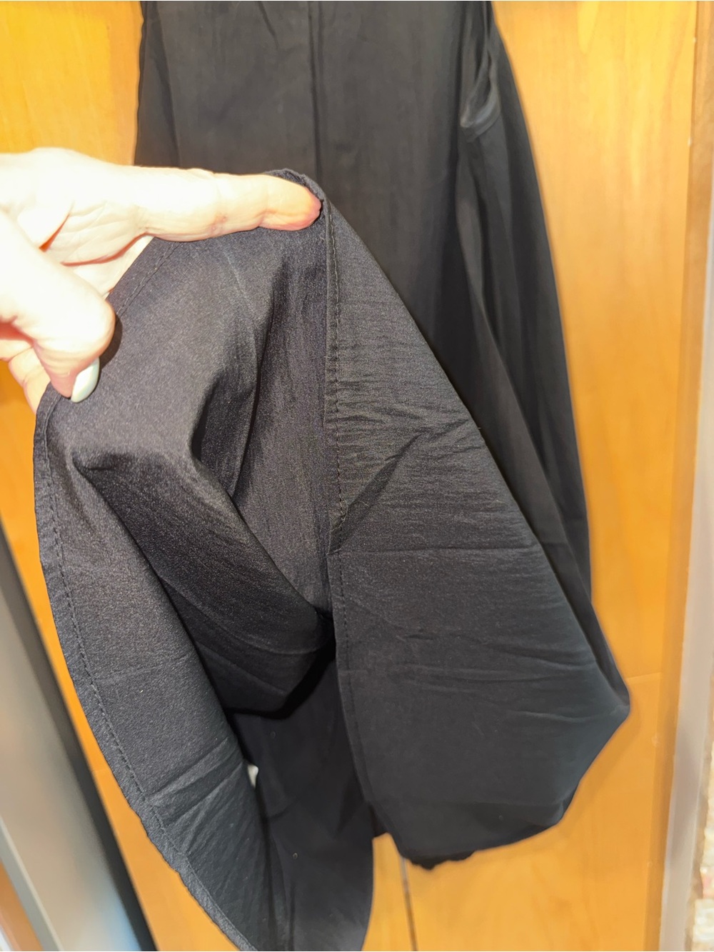 Black Trapeze Dress - Picture 8 of 8